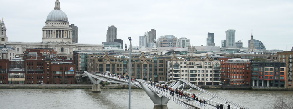 Sant Paul desde la tate modern