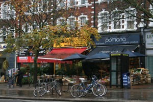 Londres en otoño Haverstock Hill