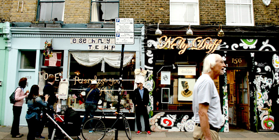 El mercado de las flores de Londres
