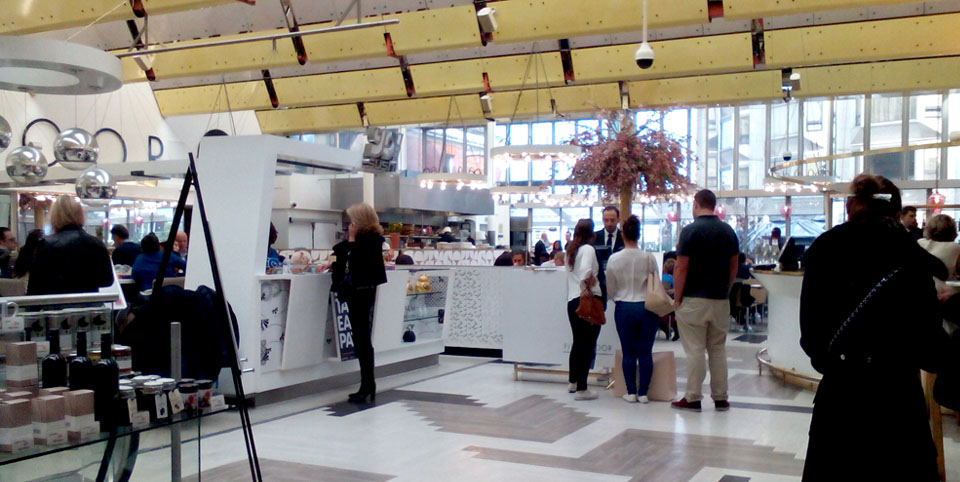 Comida en Harvey Nichols