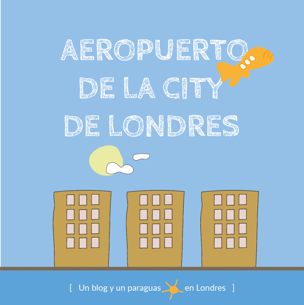 Aeropuerto de la City de Londres dibujo
