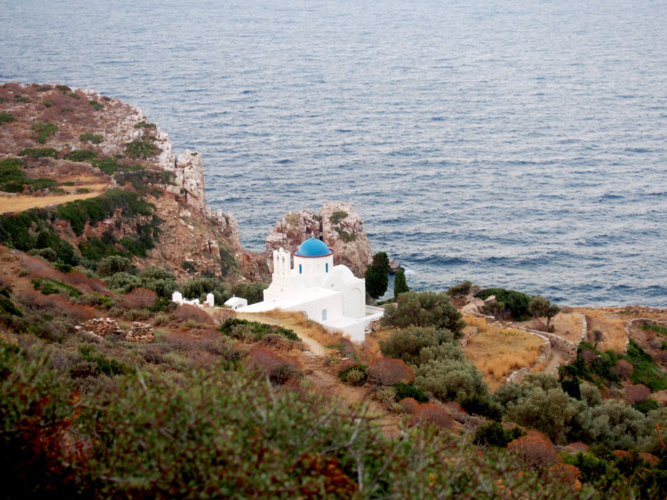 Viaje a Grecia costa isla sifnos