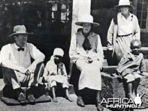 Denys Finch Hatton, Rose Cartwright y Karen Blixen.
