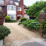 Puertas de Belsize Park camino de tierra