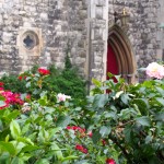 Puertas de Belsize Park iglesia