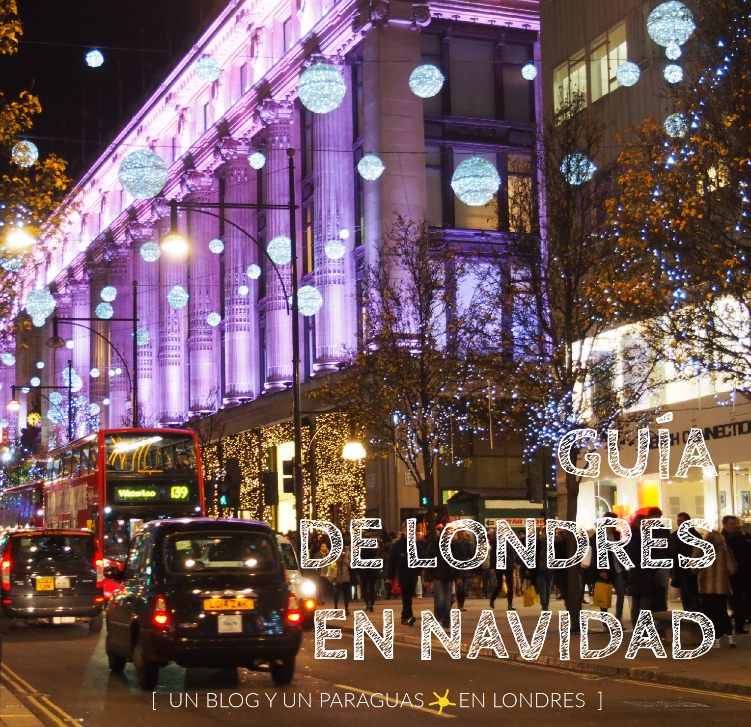 Guía de Londres en Navidad